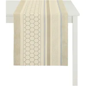 Дорожка для стола Loop, Loft Style, Жаккард Apelt, Elfenbeinfarben