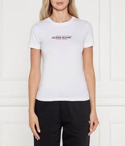 Американская футболка Slim fit Guess Jeans, белый