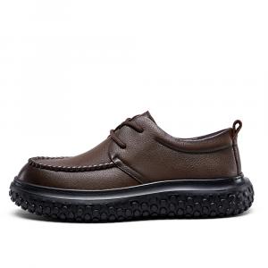 YEARCON Мужские модные повседневные лоу-топы коричневые, цвет Brown