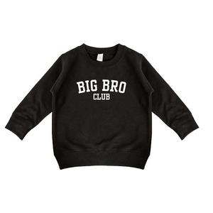 Толстовка с рисунком Big Bro Club для малышей The Juniper Shop, черный