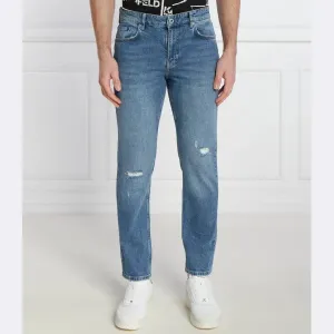 Джинсы узкого кроя Karl Lagerfeld, синий