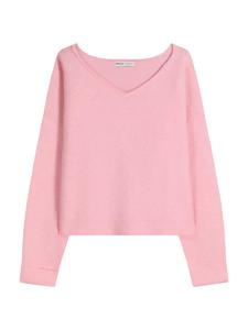 Bershka Свитер в светло-розовом цвете