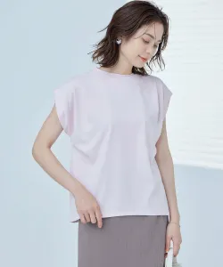 Футболка GIZA Plating Jersey с французским рукавом Suite, цвет Pink [012]