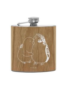 Mr. & Mrs. Panda Фляжка для попугайчика. Любовь без слов, коричневый цвет