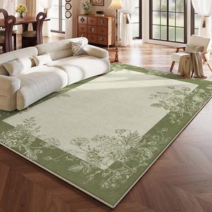 Budis Ковер 240х400 см для гостиной/спальни в пасторальном стиле, waterproof, грязеотталкивающий, утолщенный искусственный мех