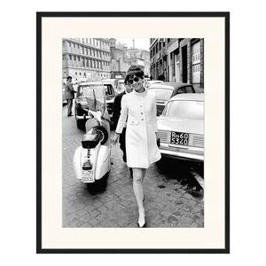 Картина Any Image Audrey in Rome, 42x52x2,6 см цвет schwarz/weiß