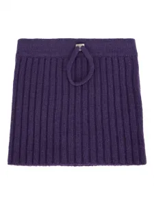 Шарф в рубчик Malo, фиолетовый