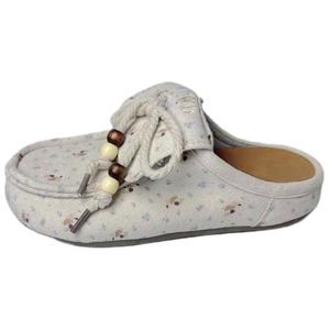 Женские сандалии с закрытым носком, устойчивые к истиранию BINGO DUCK, Beige+Comes With Socks