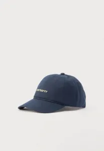 Кепка унисекс с надписью Carhartt Wip, Deep Night/Gentle Green