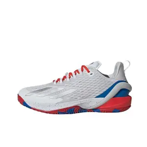 Кроссовки adidas Adizero Cybersonic 'White Blue Bright Red', красный