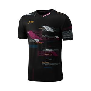 LINING Футболка Badminton Series Badminton Clothing Unisex Black