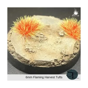 Flaming Harvest — естественный макет (6 мм), Exotic Tufts