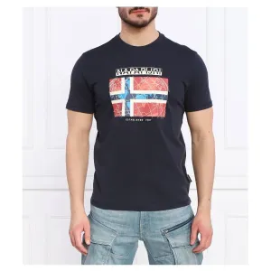 Футболка s-guiro стандартного кроя Napapijri, синий