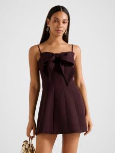 Платье Forever New HAYLEY BOW FRONT MINI, Imperial Port/Red