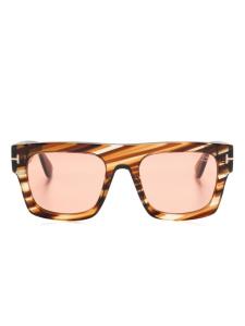Солнцезащитные очки Fausto TOM FORD Eyewear, коричневый