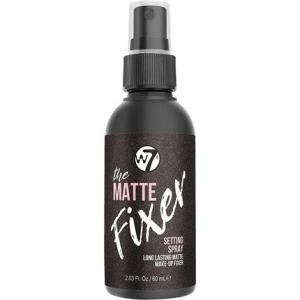 Спрей для фиксации макияжа Fixer с матовым финишем, стойкая ультратонкая формула, не тестируется на животных и веганская формула W7