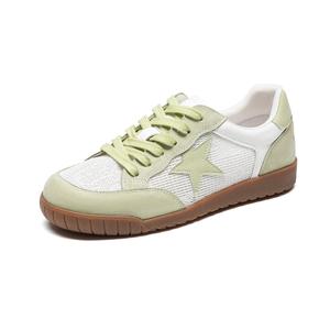 AOKANG Женские скейтерские кеды лоу-топ зеленые 1254322037C, цвет Green 1254322037C