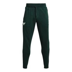 Брюки project rock charged cotton fleece pants 'green' Under Armour, зеленый