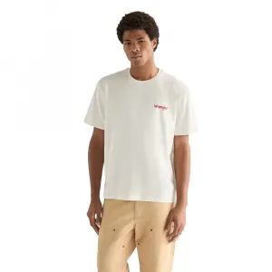 Винтажная футболка с коротким рукавом Wrangler 112378016, белый