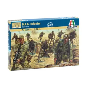 ДАК (Немецкий африканский корпус) Пехота, Soldiers - WWII (1:72) (Italeri)