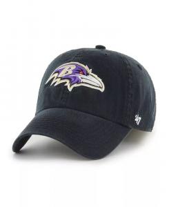 Черная мужская приталенная шляпа с логотипом Baltimore Ravens Franchise '47 Brand