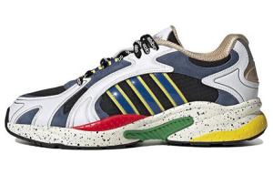 Кроссовки Crazychaos Shadow 2.0 Lifestyle унисекс с низким верхом белого/синего/зеленого цвета Adidas Neo