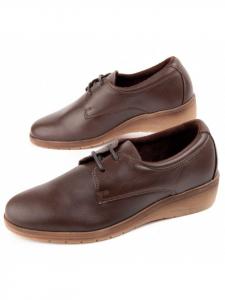 Purapiel Туфли на шнуровке на танкетке Anilav2, коричневые