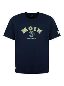 SCHIETWETTER Футболка "Плохая погода" от Bo Bangbüx темно-синего цвета