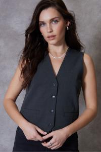 Индивидуальный жилет Threadbare, серый