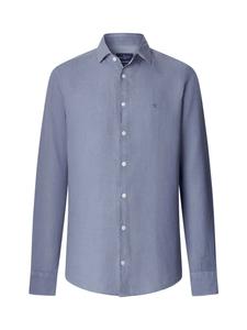 Hackett London Рубашка на пуговицах 'ESS' Regular fit в цвете Smoke Blue