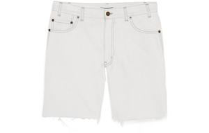 Повседневные шорты мужские серые/белые Saint Laurent, серый