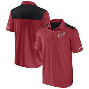 Мужская поло Arizona Cardinals цветная cardinal/black Fanatics