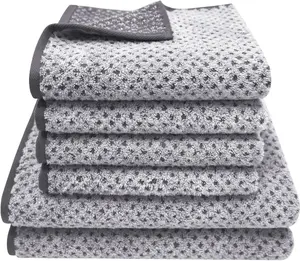 Набор полотенец Dyckhoff "Ромб золотых оттенков" (6 шт.), цвет graphit