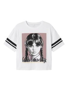 Рубашка NAME IT NKFJixina Wednesday, белый