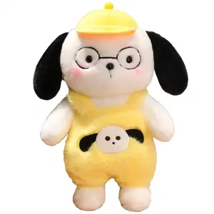 Милые шапки и кепки для собак и щенков, успокаивающие тканевые куклы и плюшевые куклы Tranquility and elegance, желтый