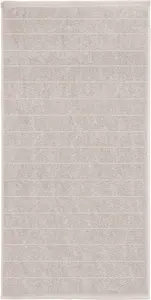 Полотенце для душа Kleine Wolke "Via", (1 шт.), однотонное, в полоску 70х140 см (1 шт.), цвет auster