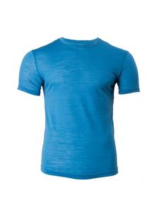 Рубашка из 100% мериноса Montreal Azure Blue M Occulto