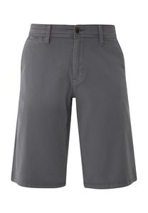 Шорты-чиносы, однотонные, мужские QS, цвет Grey Black