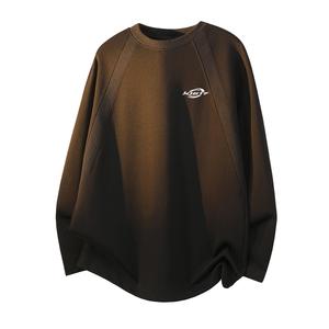 Футболка Unisex Crew Neck Moderate Heavyweight X1617, черный long-sleeved