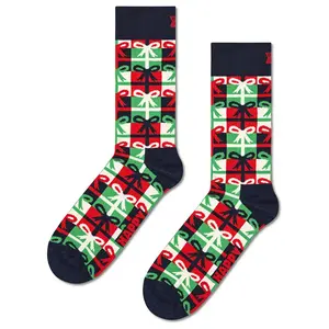 Носки Happy Multi color gift crew, разноцветный