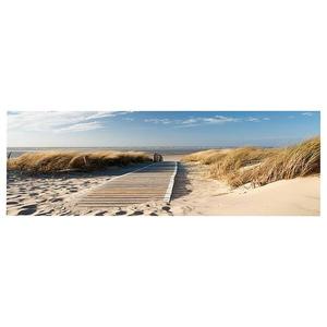 Фреска Artgeist Wilder Strand, 45 см, синий