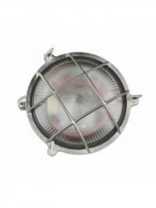 Настенный уличный светильник Ø 21 x (В)21 см, матовый никель  Licht-Erlebnisse, Nickel matt