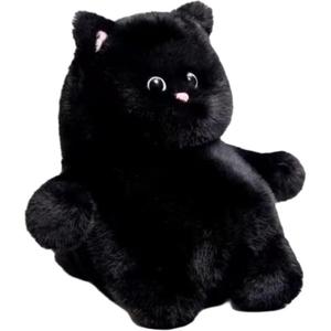 Милые и игривые плюшевые котики куклы высота 35см OUYIN, черный