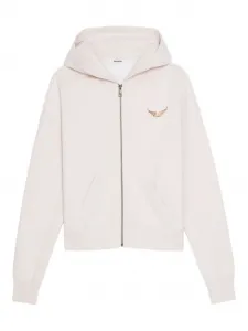 Толстовка с капюшоном на молнии спереди Zadig&Voltaire, нейтральный
