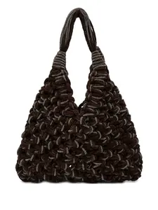 Сумка на плечо Vannifique с кристаллами Hibourama, коричневый