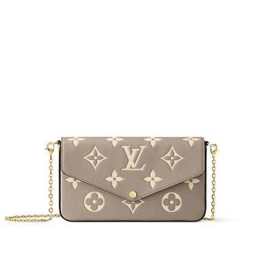 Фелиси Пошетт Louis Vuitton, серый