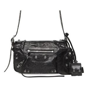 Сумка le cagole xs flap bag 'black' Balenciaga, черный