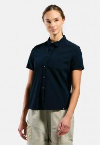 Блузка на пуговицах ESSENTIAL ODLO, темно-синий