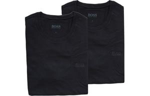 HUGO BOSS Футболка мужская 2 штуки черная