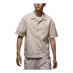Рубашка essentials statement shirt asia sizing 'light brown' Air Jordan, коричневый